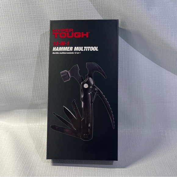 Hyper Tough 12-in-1 Hammer Multi Tool, Model 42865 Pocket tool New - Picture 10 of 10